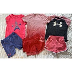 Mixed Lot of Toddler‎ 4T 2-UA Under Armour Outfits And 1 Umbro Set -sports Sets
